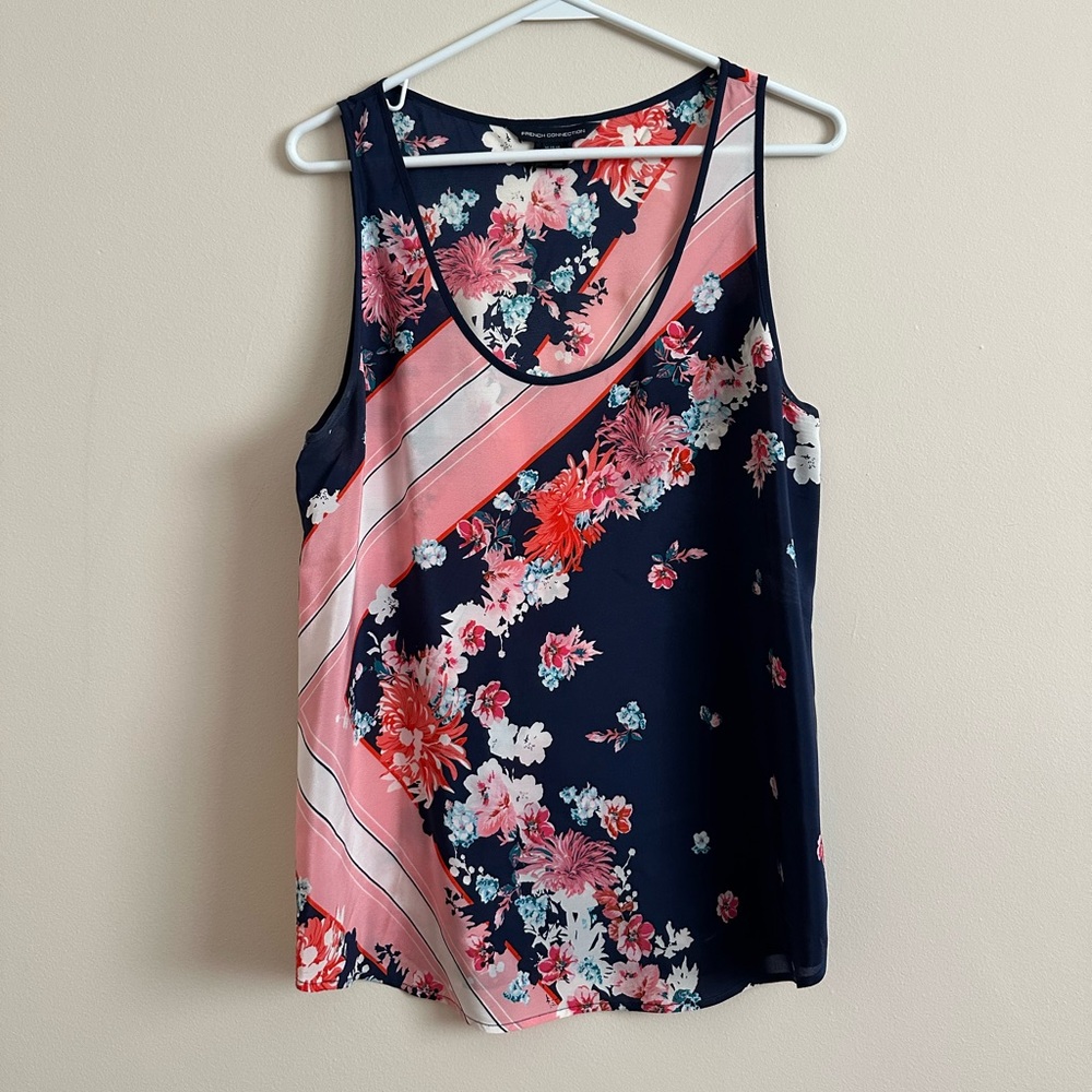 FCUK silk tank top
